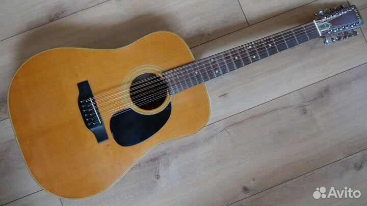 12-струнная Morris B30, made in Japan 1972