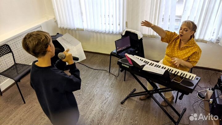 Уроки вокала для детей в центре Санкт-Петербурга