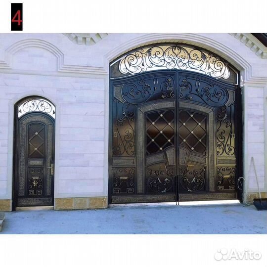 Кованые ворота
