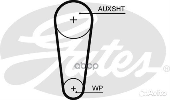 KP15682XS-2 ремкомплект грм с помпой Audi A1/A