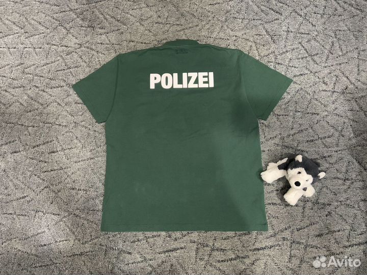 Vetements Polizei Футболка