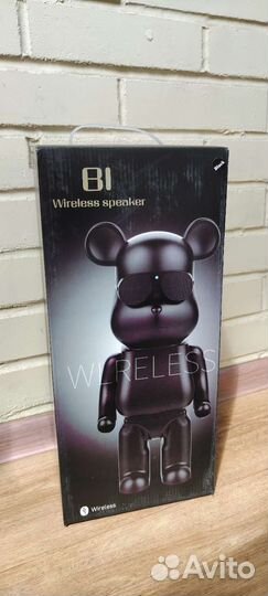 Беспроводная колонка блютуз bearbrick медведь