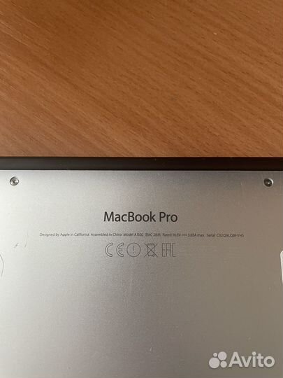 Apple MacBook pro 13 retina 2015
