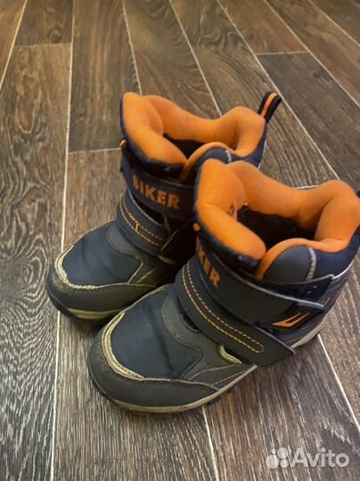 Ботинки зимние детские 25