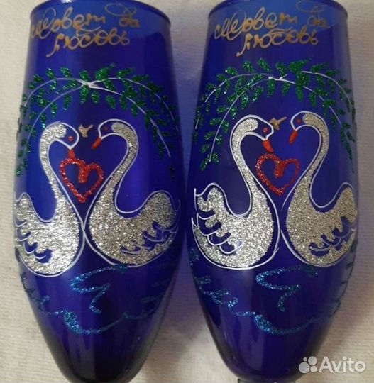 Свадебные фужеры