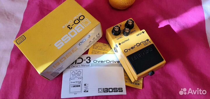 Гитарная педаль Boss OD-3 OverDrive