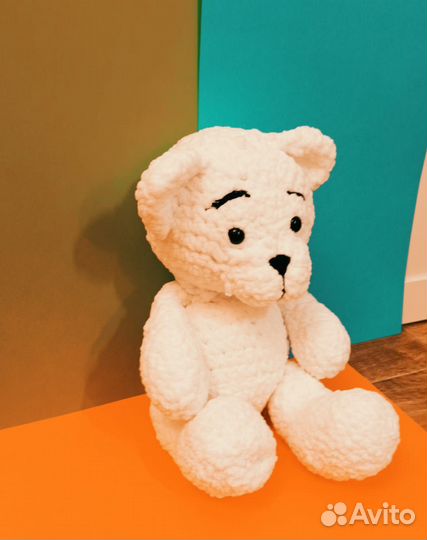 Вязанный мишка