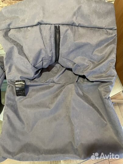 Зимний набор капюшон и варежки