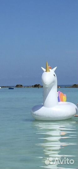 Надувной круг единорог