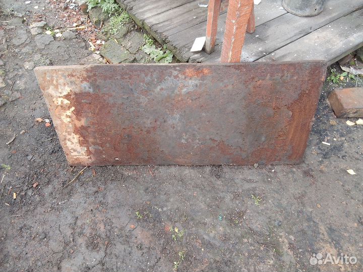 Плита чугунная для печи бу