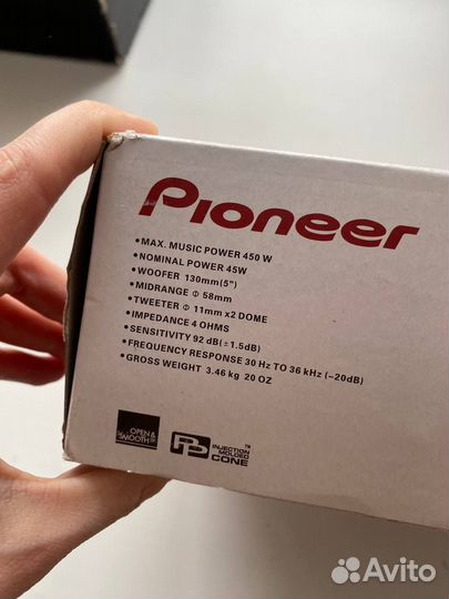 Колонки pioneer 13