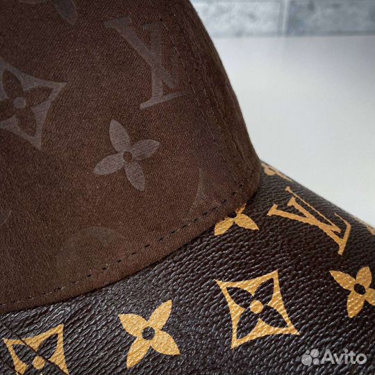 Бейсболка Louis Vuitton кожа