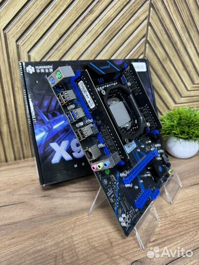 Комплект: X99-QD4 + E5-2666v3 (10-20 ядер) + 16gb