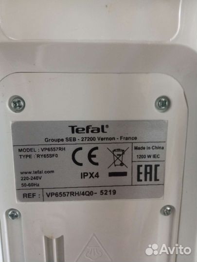 Паровая швабра Tefal Steam Power vp6557rh Обмен