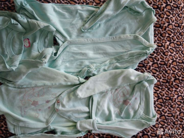 Пакет вещей на новорождённого