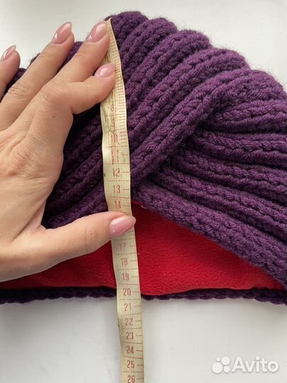 Шапка чалма женская