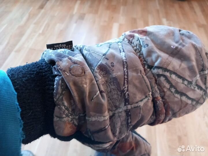 Рукавицы зимние мужские бу