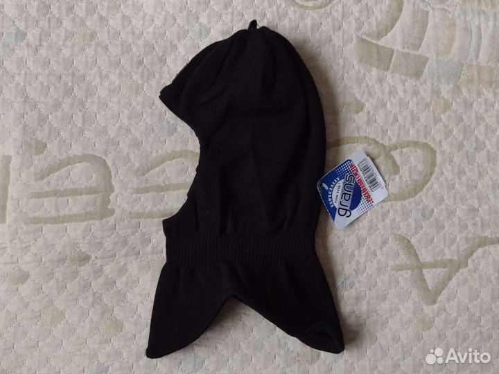 Новый чёрный весенний шлем 46-48 Agbo для мальчик