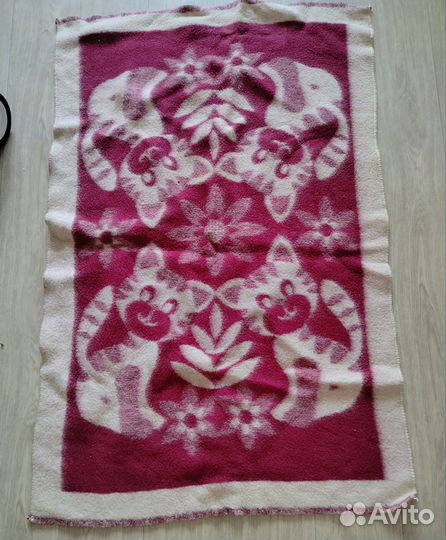 Новое Одеяло шерстяное детское СССР