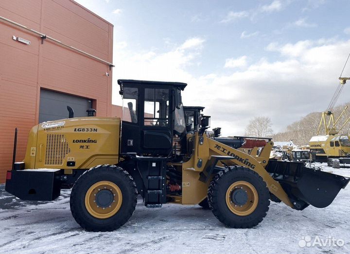 Фронтальный погрузчик Lonking LG833N, 2023