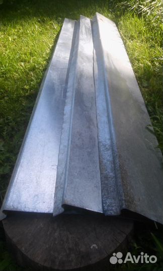 Отлив оконный оцин. 1 мм толщ. Шпаклевка Штукату