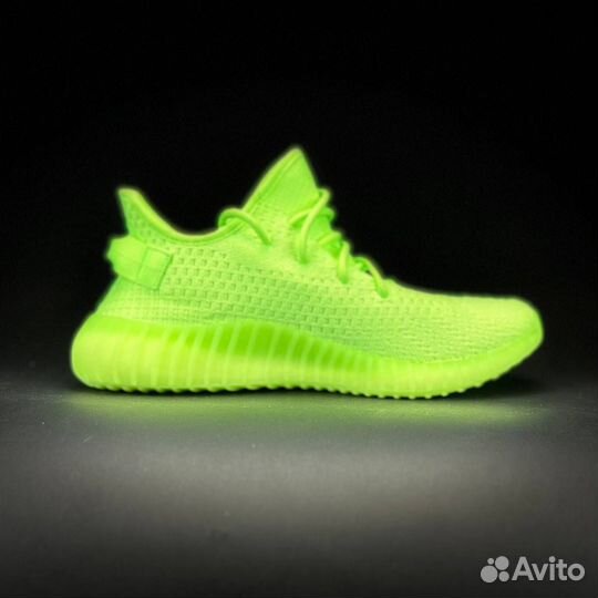 Кроссовки унисекс Adidas YeezyBoost 350 кислотные