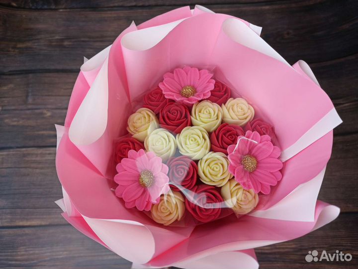 Шоколадный букет, букет из шоколадных роз