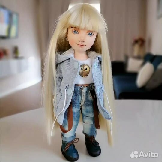 Текстильные куклы ручной работы