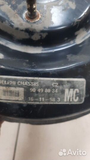 Усилитель тормозов вакуумный