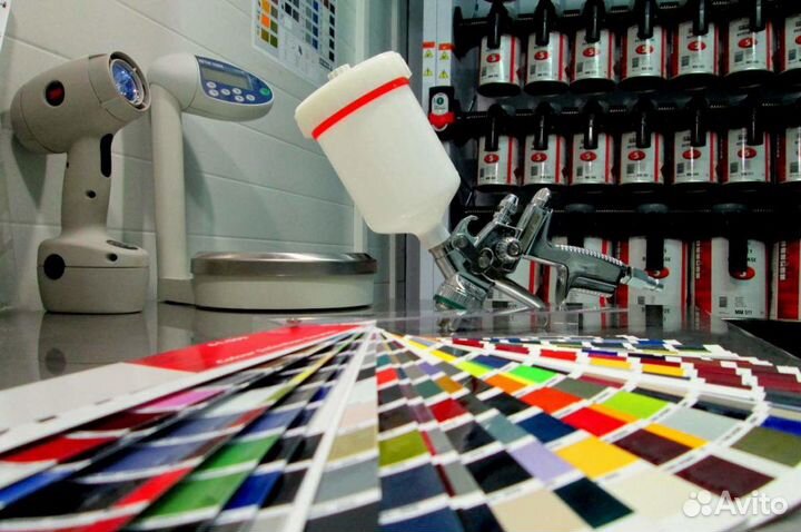 Профессиональный подбор автоэмалей, колеровка