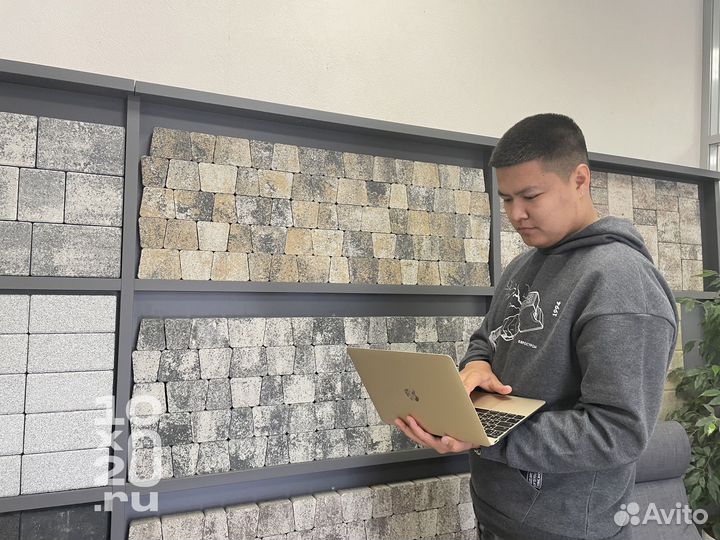 Тротуарная плитка с завода