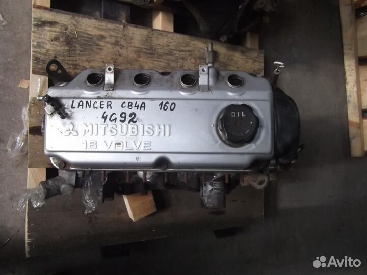 Двигатель Mitsubishi Lancer CB4A 4G92
