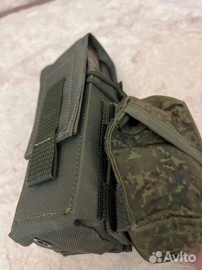 Подсумок для 2х магазинов ак