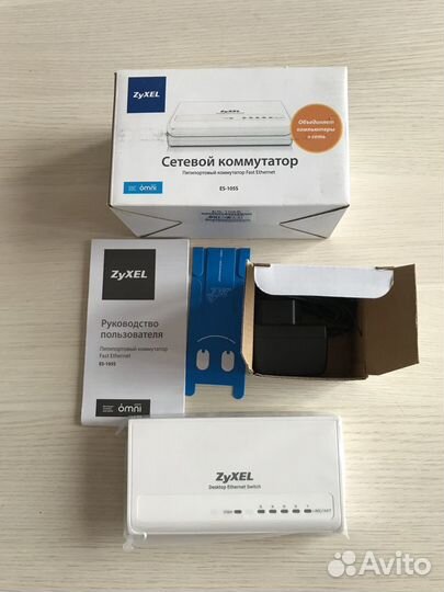 Сетевой коммутатор Zyxel ES-105S Новый