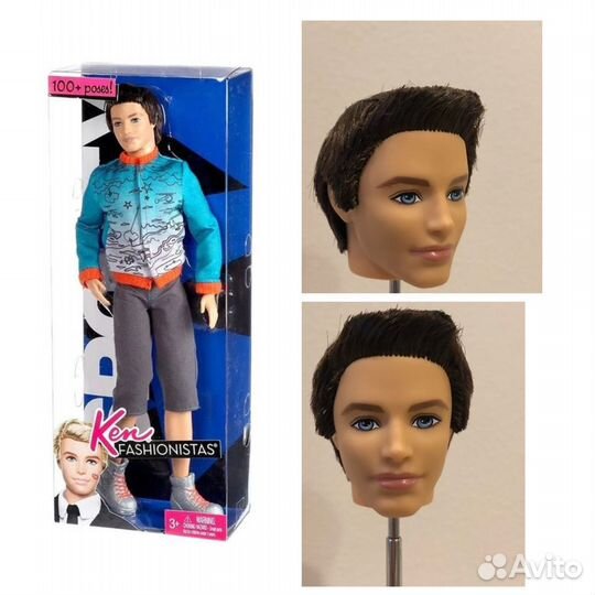 Голова аутфит коробка Ken Fashionistas Sporty Новы