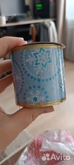 Атласная лента новая