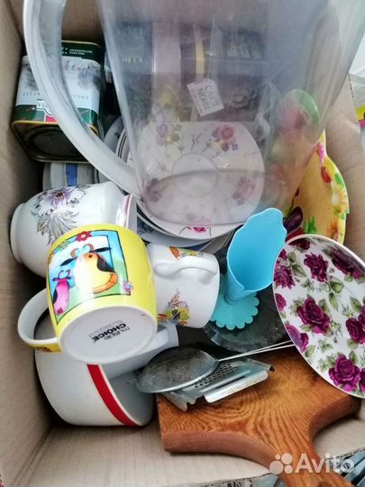 Посуда б/у коробкой