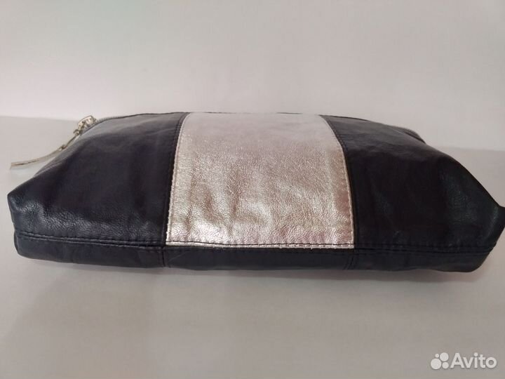 Клатч косметичка натуральная кожа новая