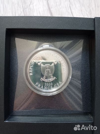 Серебряная монета Успех в твоих руках, Камерун