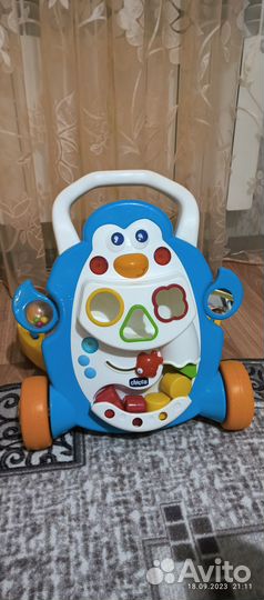 Ходунки-каталка chicco.в идеале