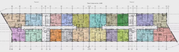3-к. квартира, 67,1 м², 2/15 эт.