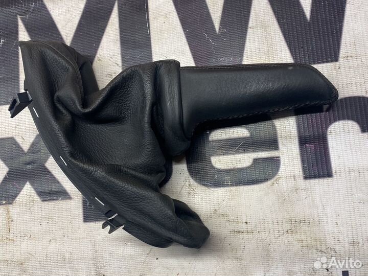 Кожух ручника кожа bmw e60 e61