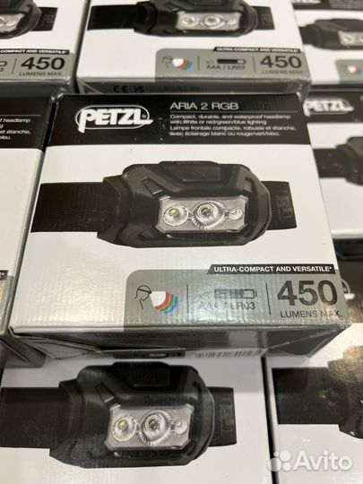 Налобный фонарь Petzl Aria 2 + RGB 450lm