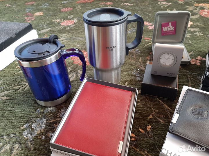 Кошелёк, брелоки, визитница, термркружка, рекламна