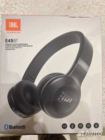Беспроводные наушники jbl e45bt