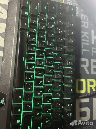 Игровая клавиатура razer blackwidow
