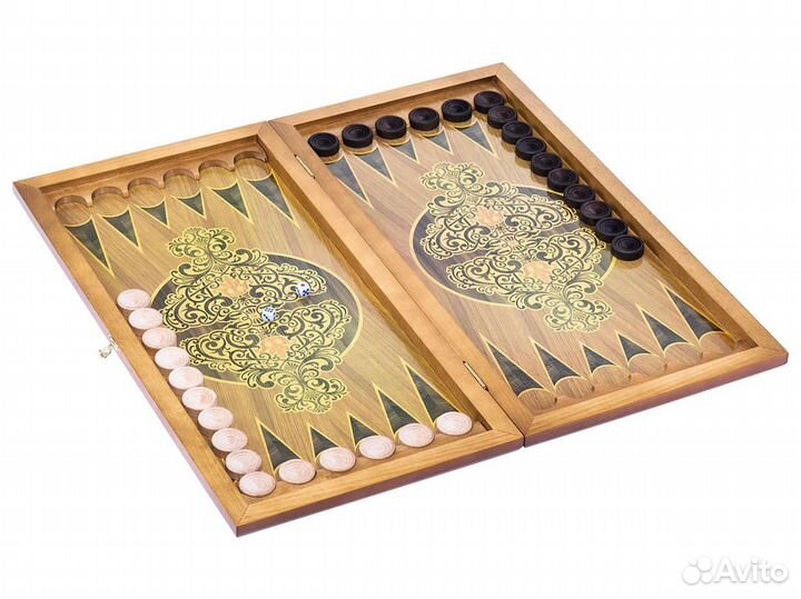 Нарды большие, сувенирные, резные, 60х60 см