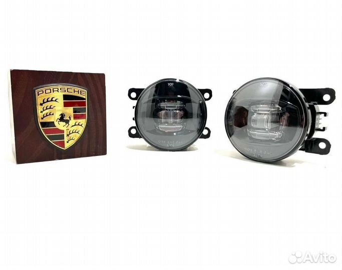 Фары противотуманные Порш Кайен 958