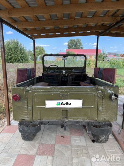 ГАЗ 69 2.1 МТ, 1971, 1 000 км