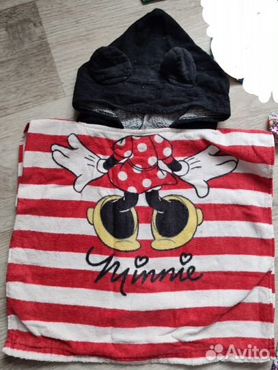 Купальник spf и пончо полотенце